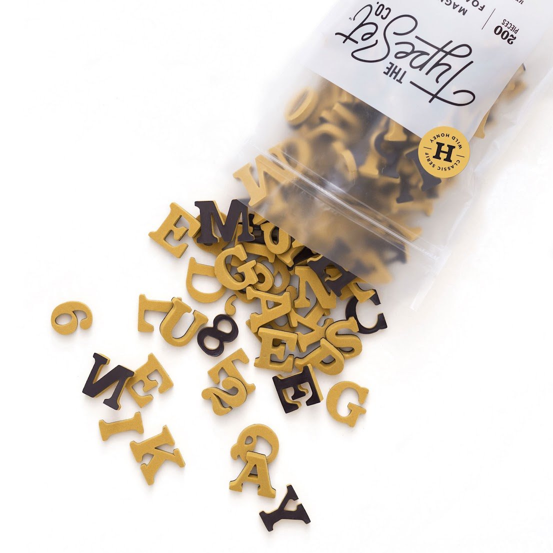 The Typeset Co. Soft Magnetic Letters