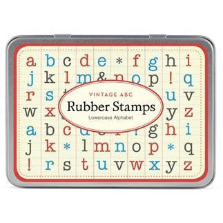 Rubber grunge stamps and letters. Vintage rubber rectangular stamp