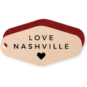 Love Nashville Keychains