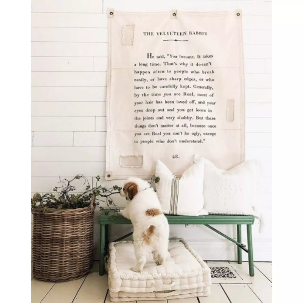 Wall Tarp | Velveteen Rabbit