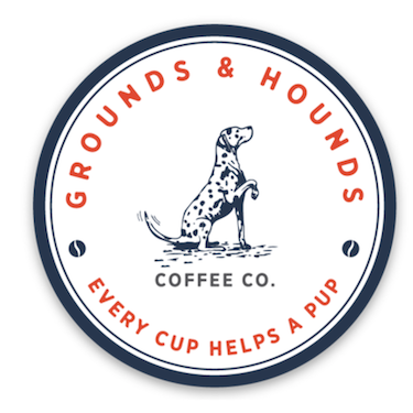 Grounds & Hounds Coffee Co.® Stickers