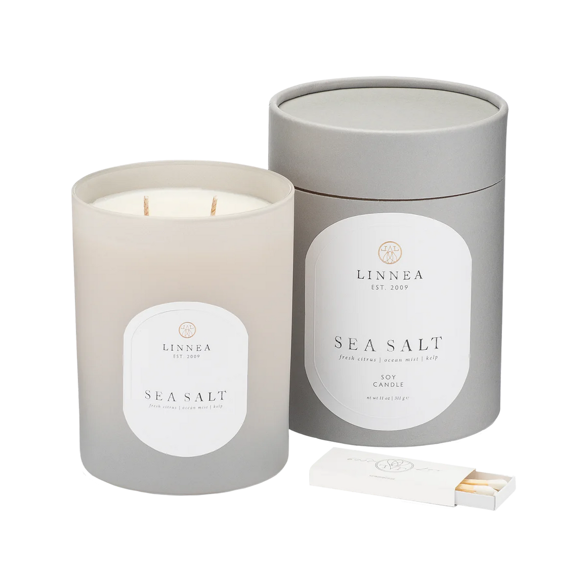Linnea Candles 2 Wick Candles |  Core Collection