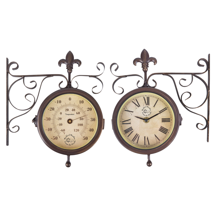 Stationclock + Thermometer