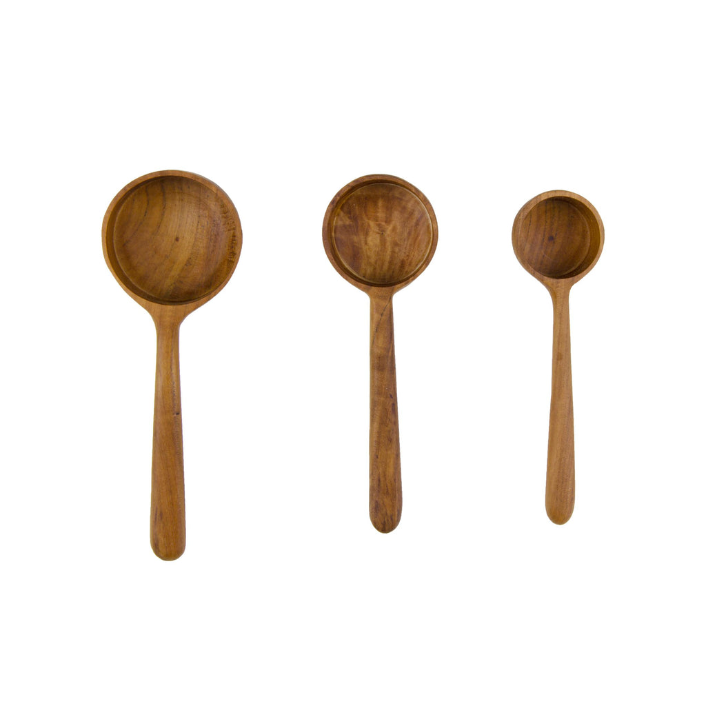 Teak Root Measuring Ladle/Scoop