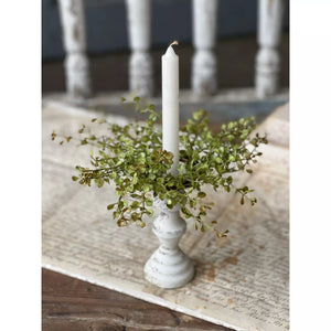 Baby Grass Candle Ring | Light Green | 9"