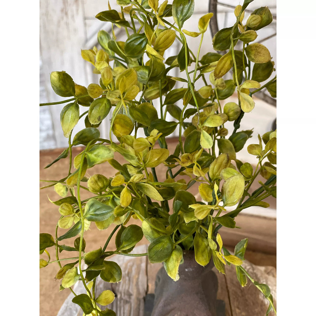 Bog Pimpernel Candle Ring | Green | 16"