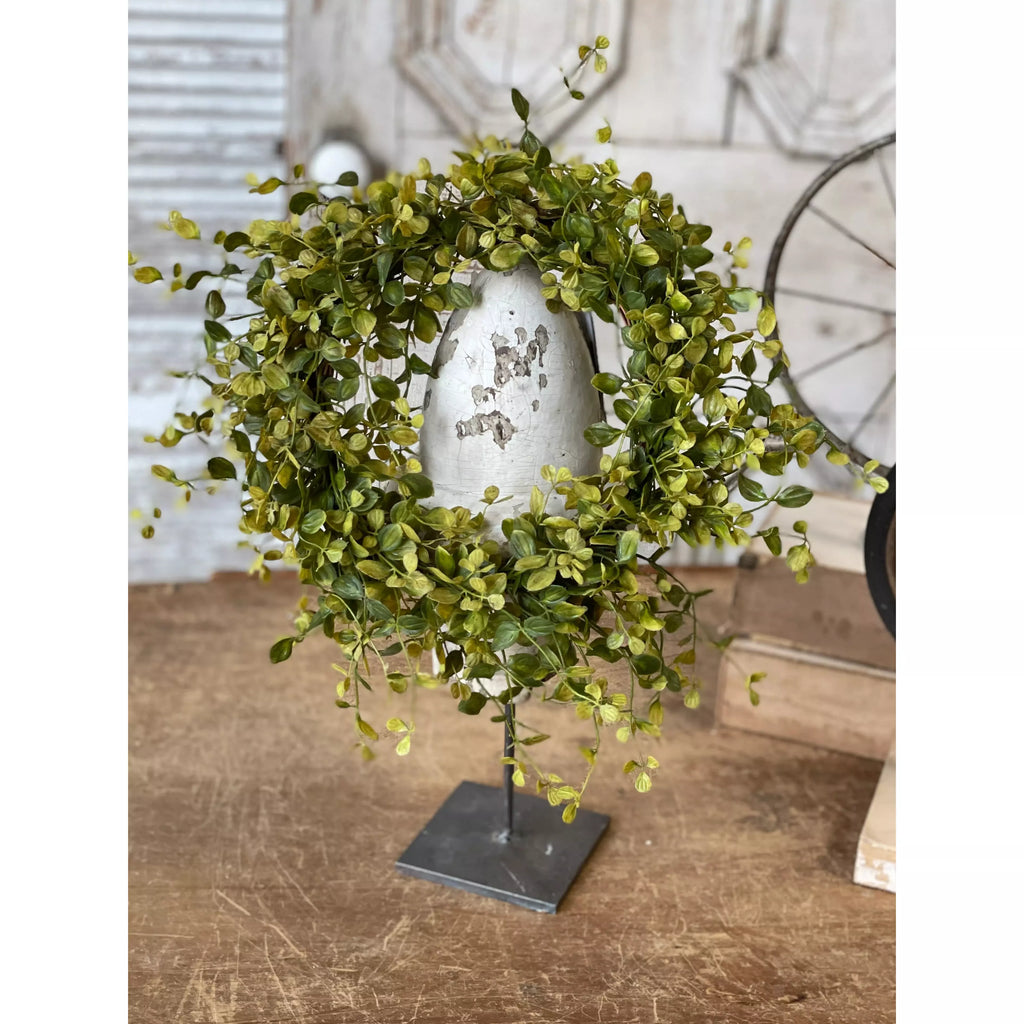 Bog Pimpernel Candle Ring | Green | 16"