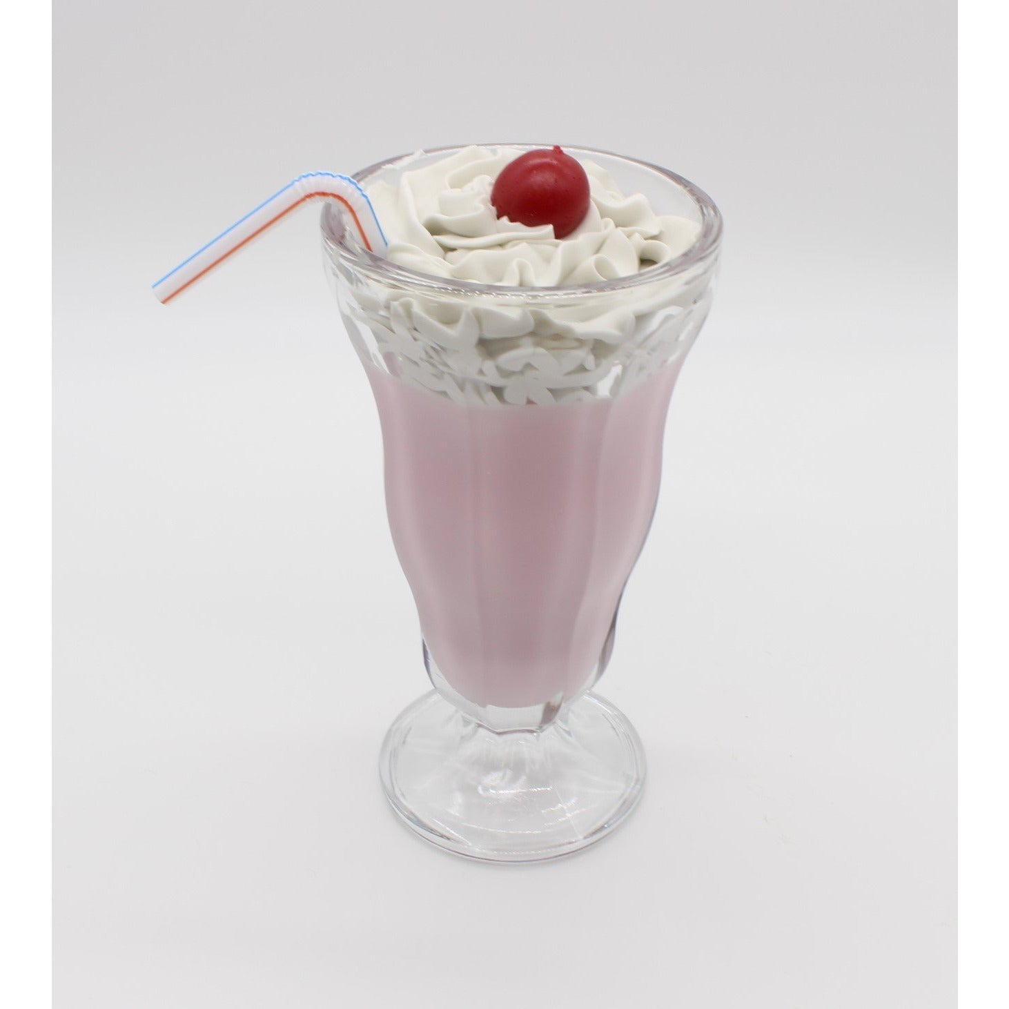 Strawberry Milkshake Topped w/Cherry