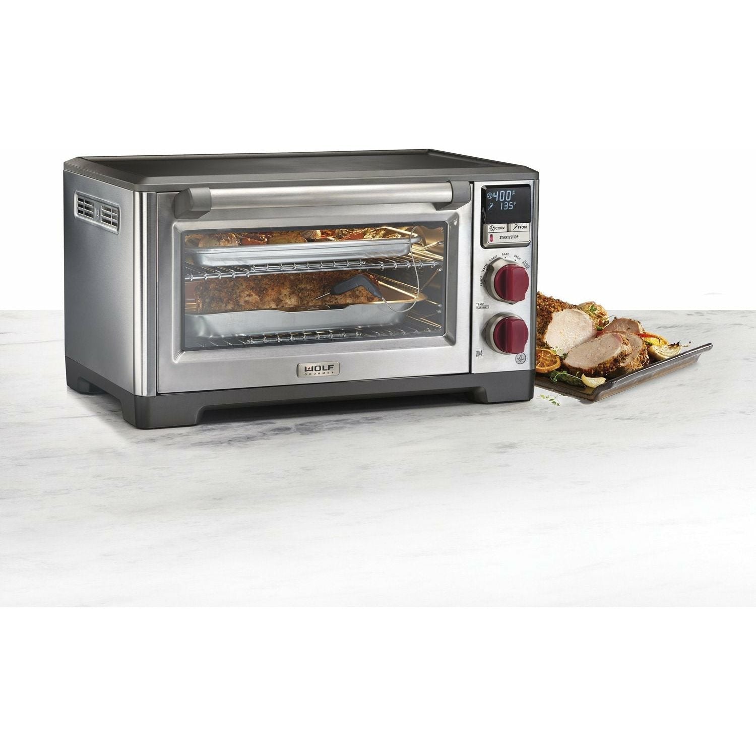 Elite Countertop Oven (Red Knobs)