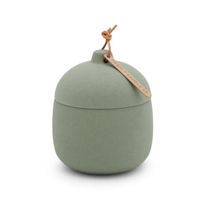 Firefly Candle Co. - CERAMIC CANISTER w/LEATHER DETAIL