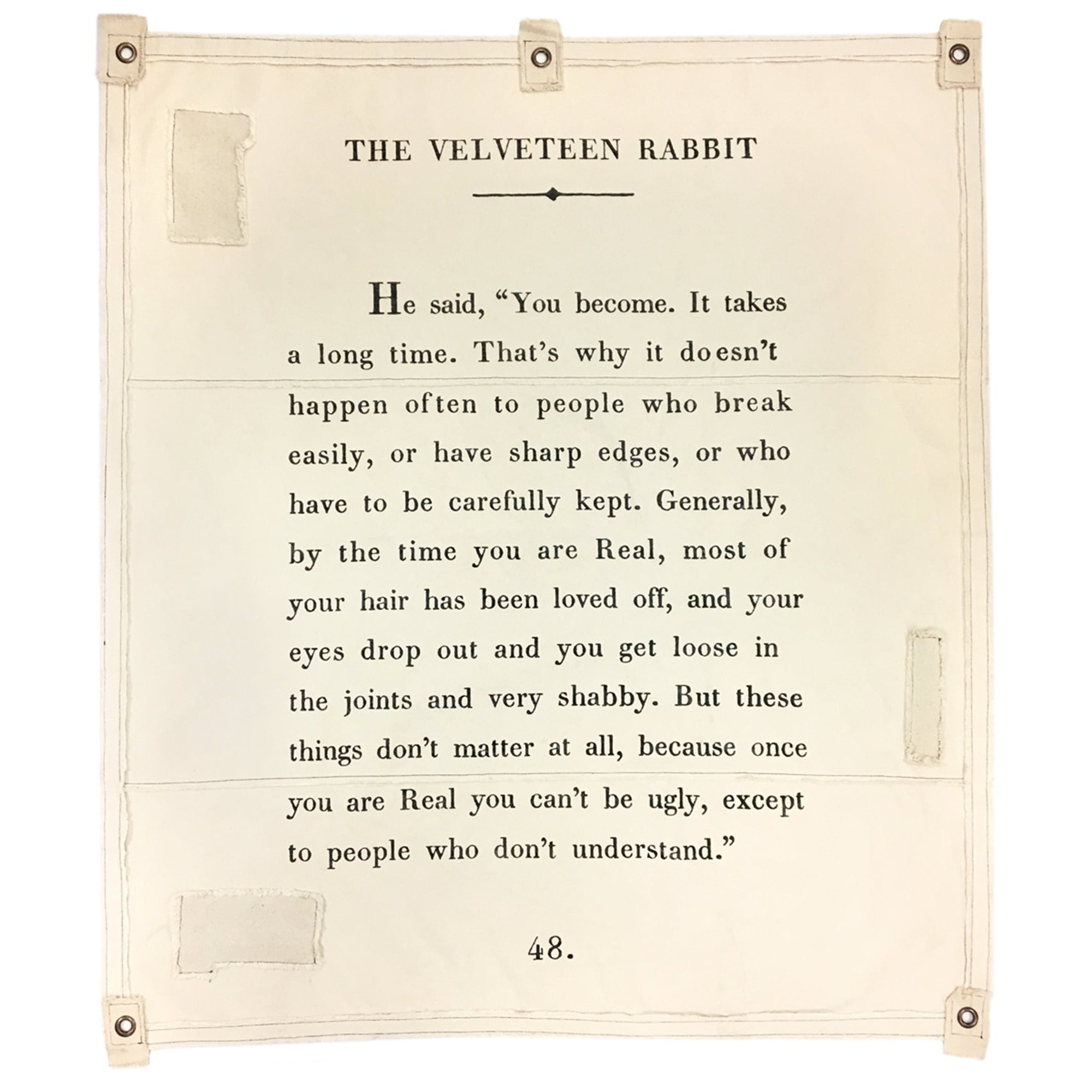 Wall Tarp | Velveteen Rabbit