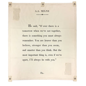 Wall Tarp | A.A. Milne