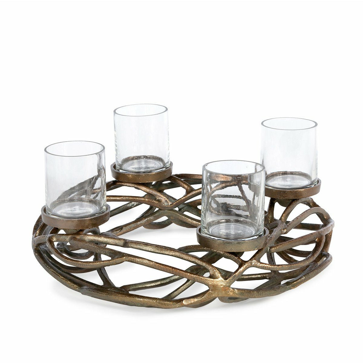 Forest Bramble Cast Aluminum Centerpiece