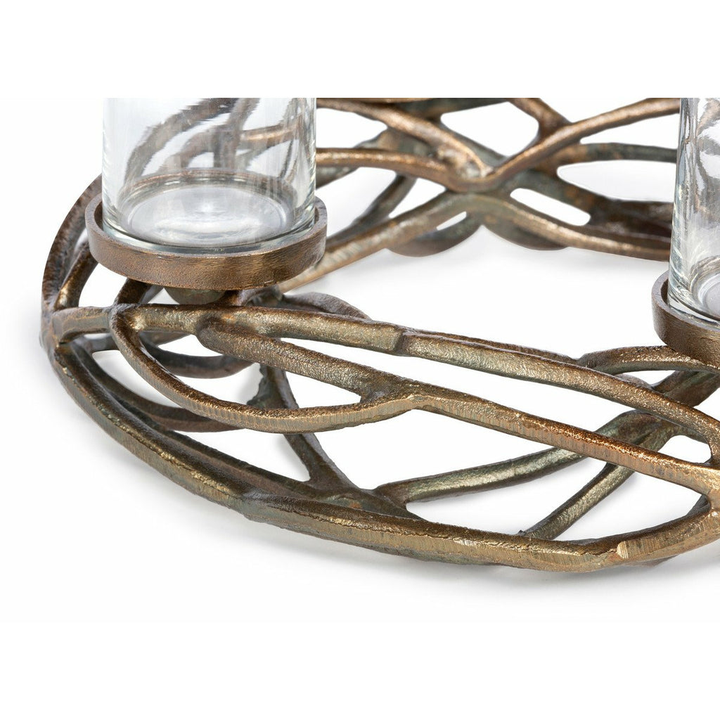 Forest Bramble Cast Aluminum Centerpiece