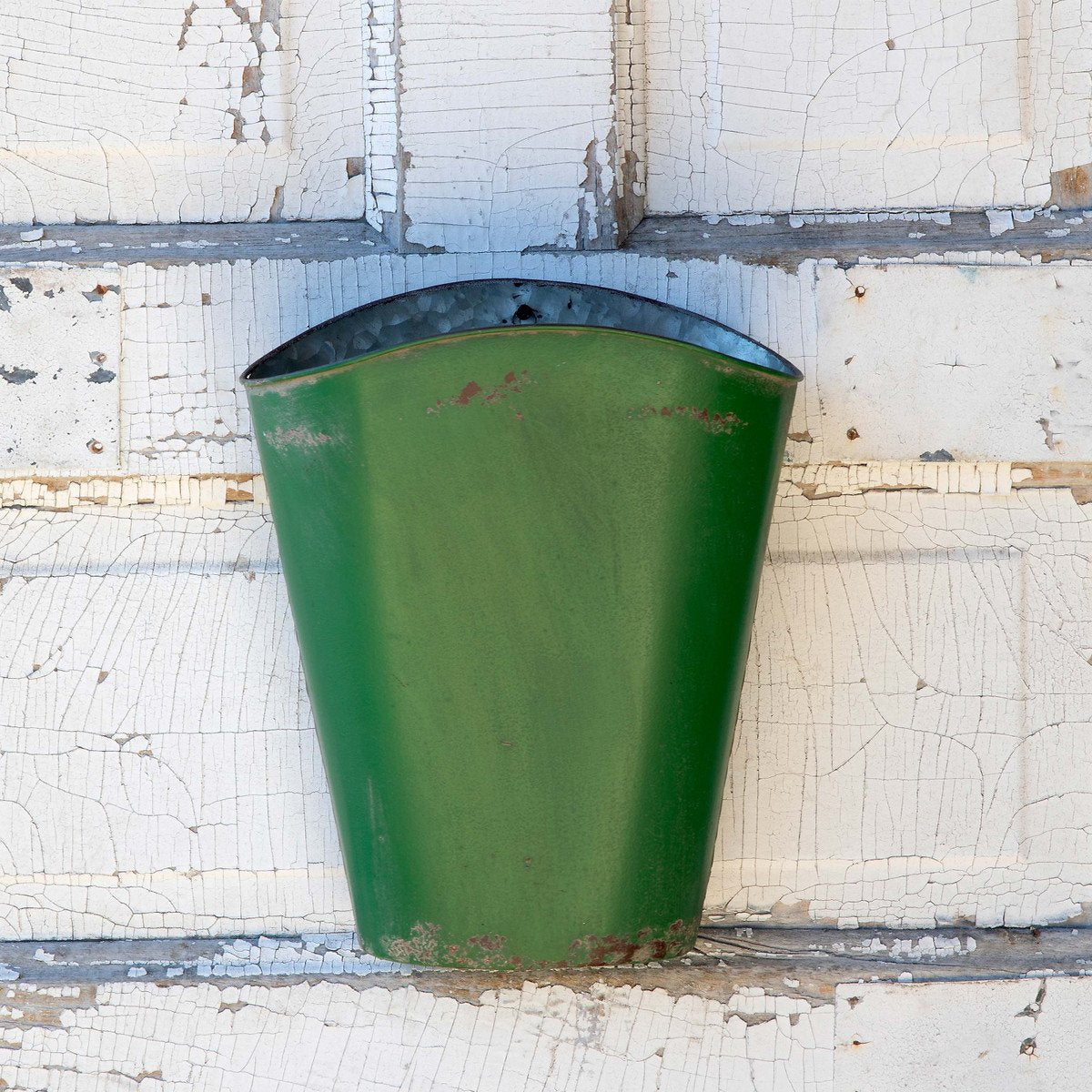 Old Metal Wall Pocket