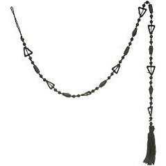 Paulownia Wood Bead Tassel
