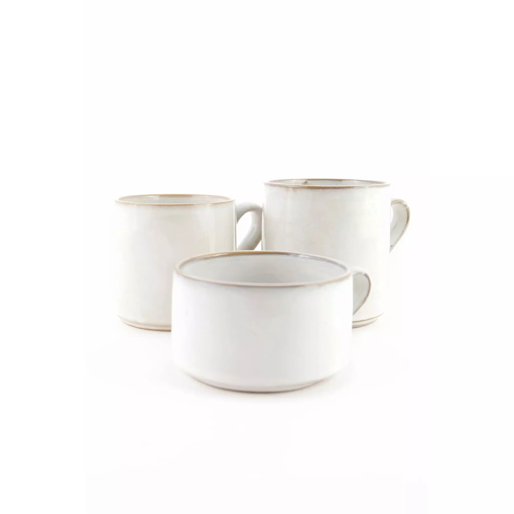 Yarnnakarn Ceramics | Rustic Soup Bowl w/Handle