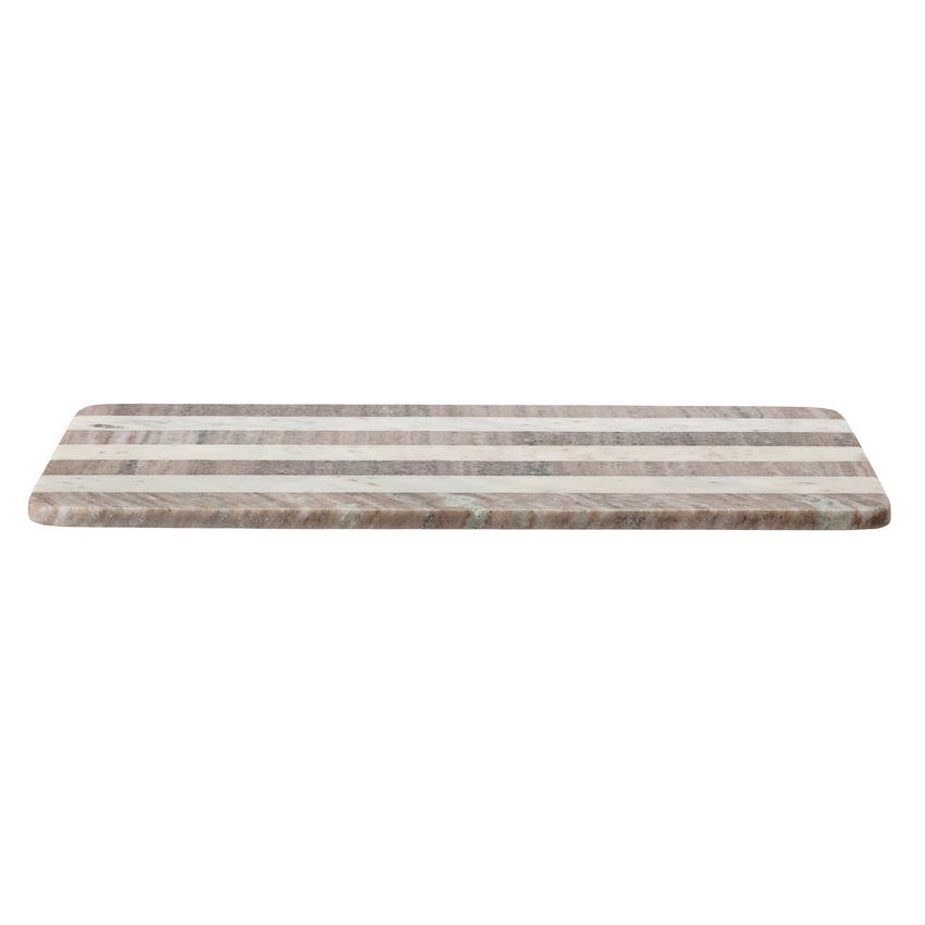 Buff & White Stripe Marble Tray/Cutting Board