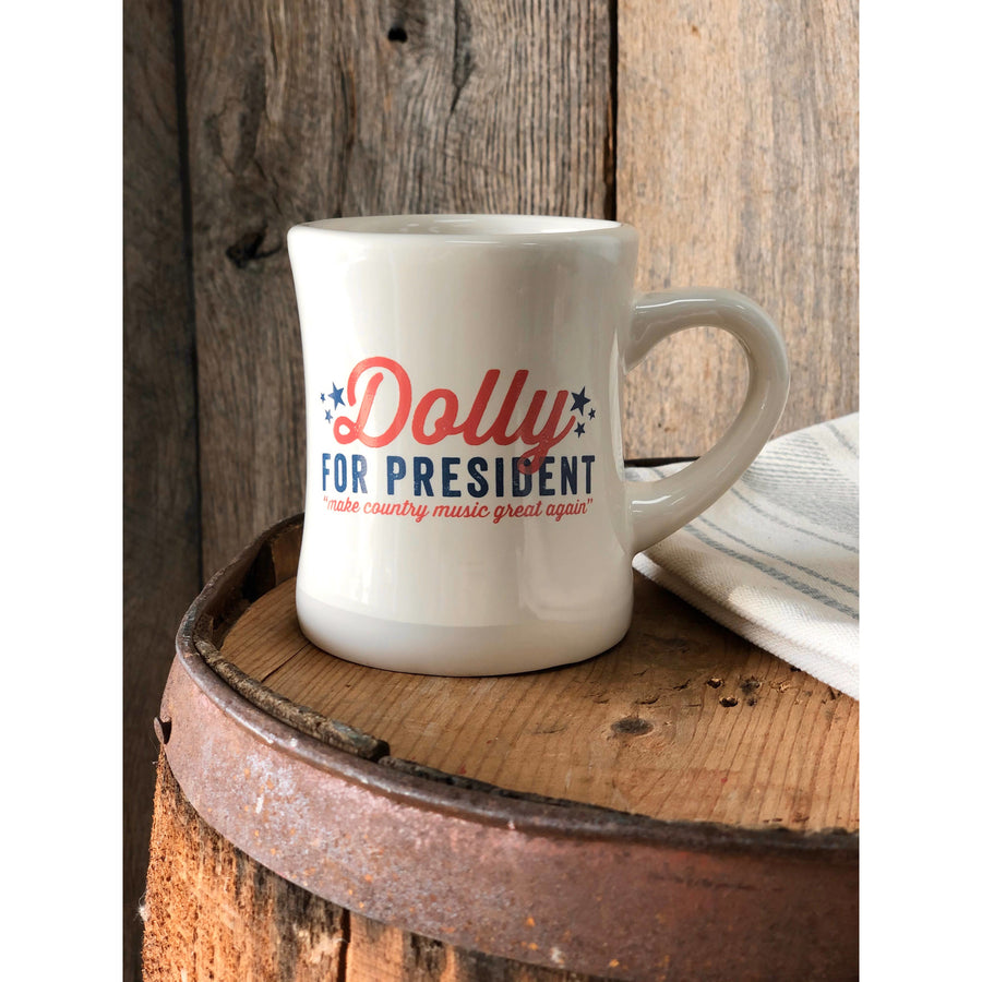 Dolly for President - Diner Mug