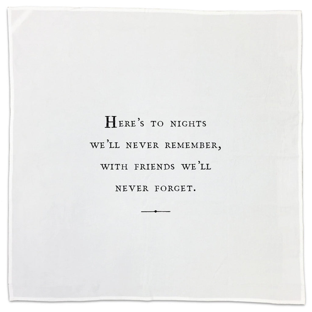 Cotton Tea Towel  - Friendship