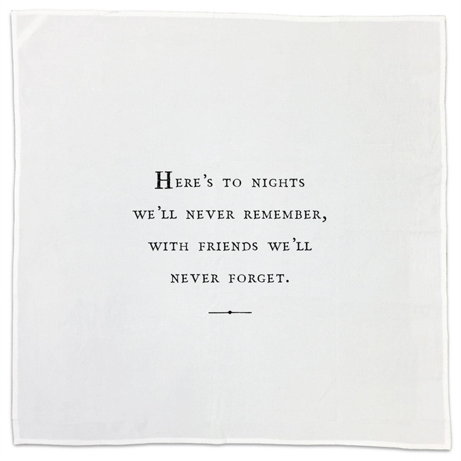 Cotton Tea Towel  - Friendship