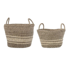 Natural Seagrass/Palm Baskets