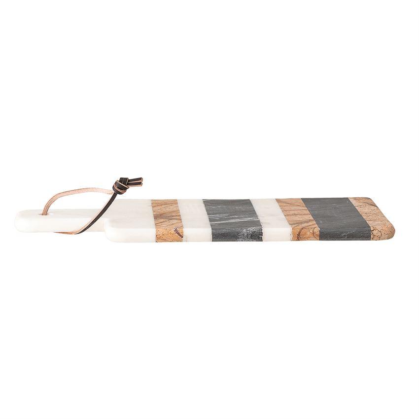 Marble Cutting Board w/Leather Tie