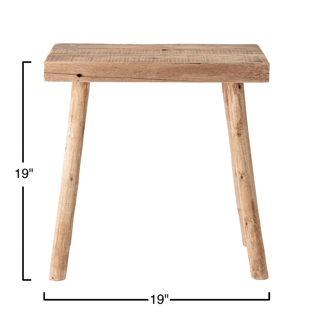Reclaimed Wood Stool