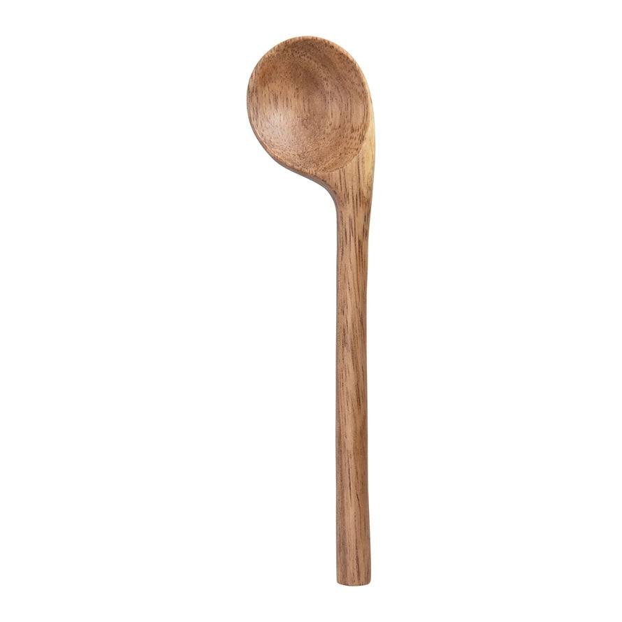 Hand-Carved Acacia Wood Spoon