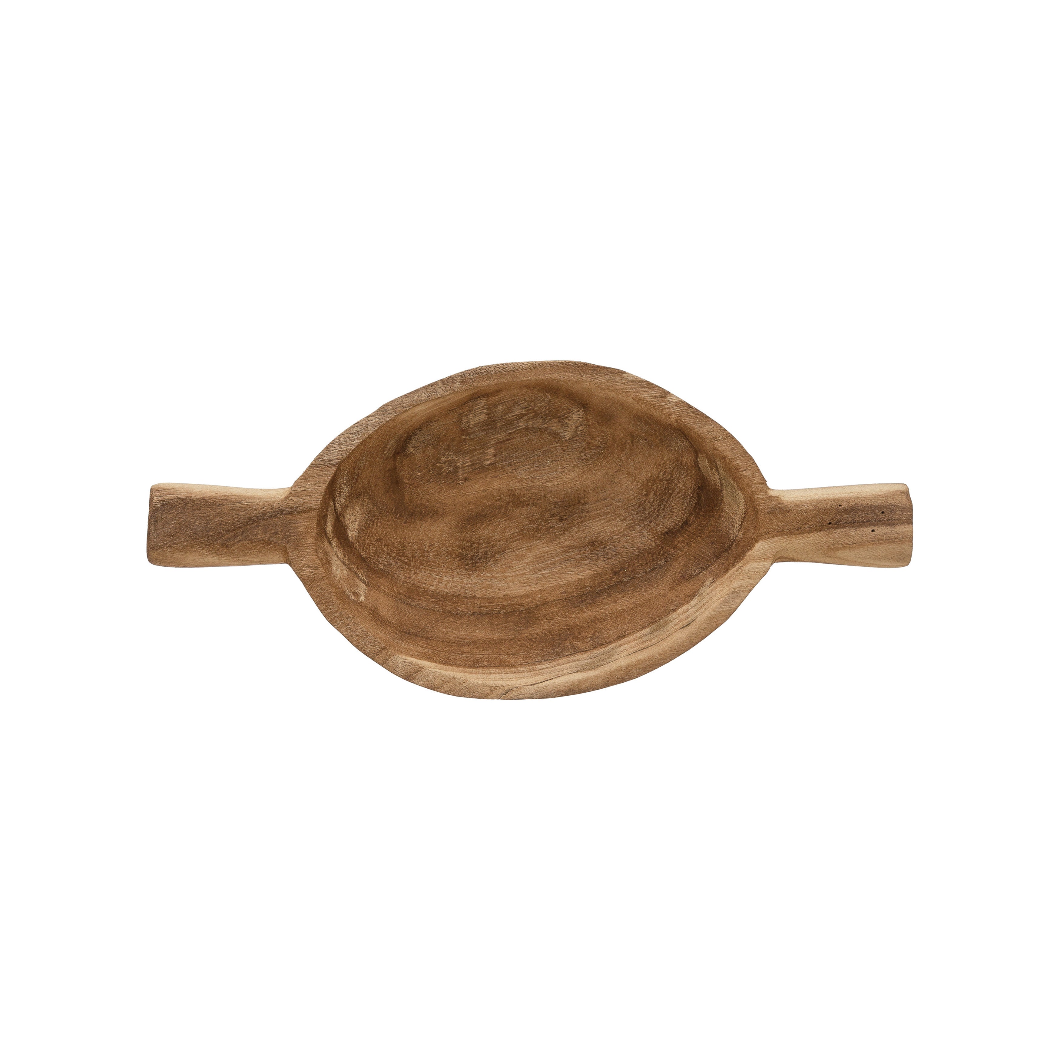 Wood Tray w/Double Handles