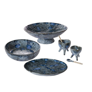 Azul Footed Bowl