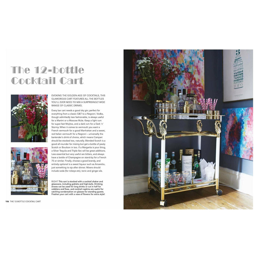 Bar Cart Style | Creating Super-Chic Cocktail Stations