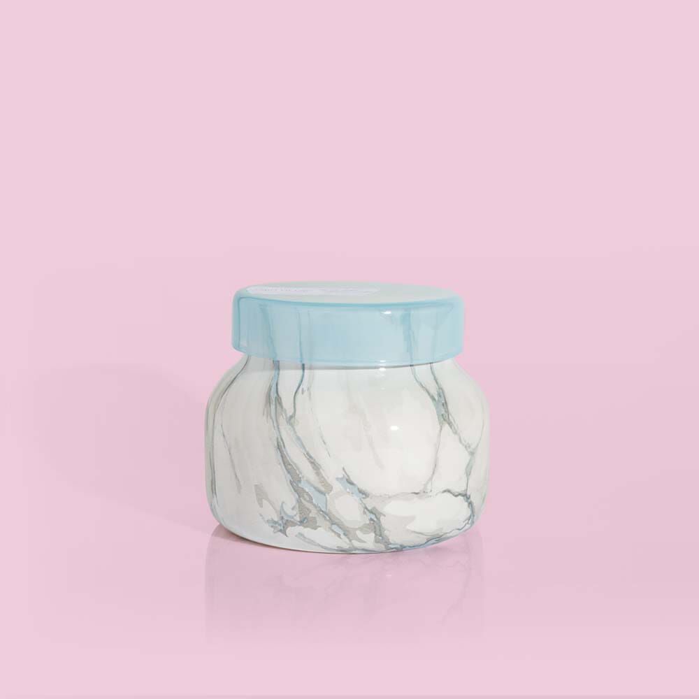 CB Modern Marble Petite Jar - Blue Jean