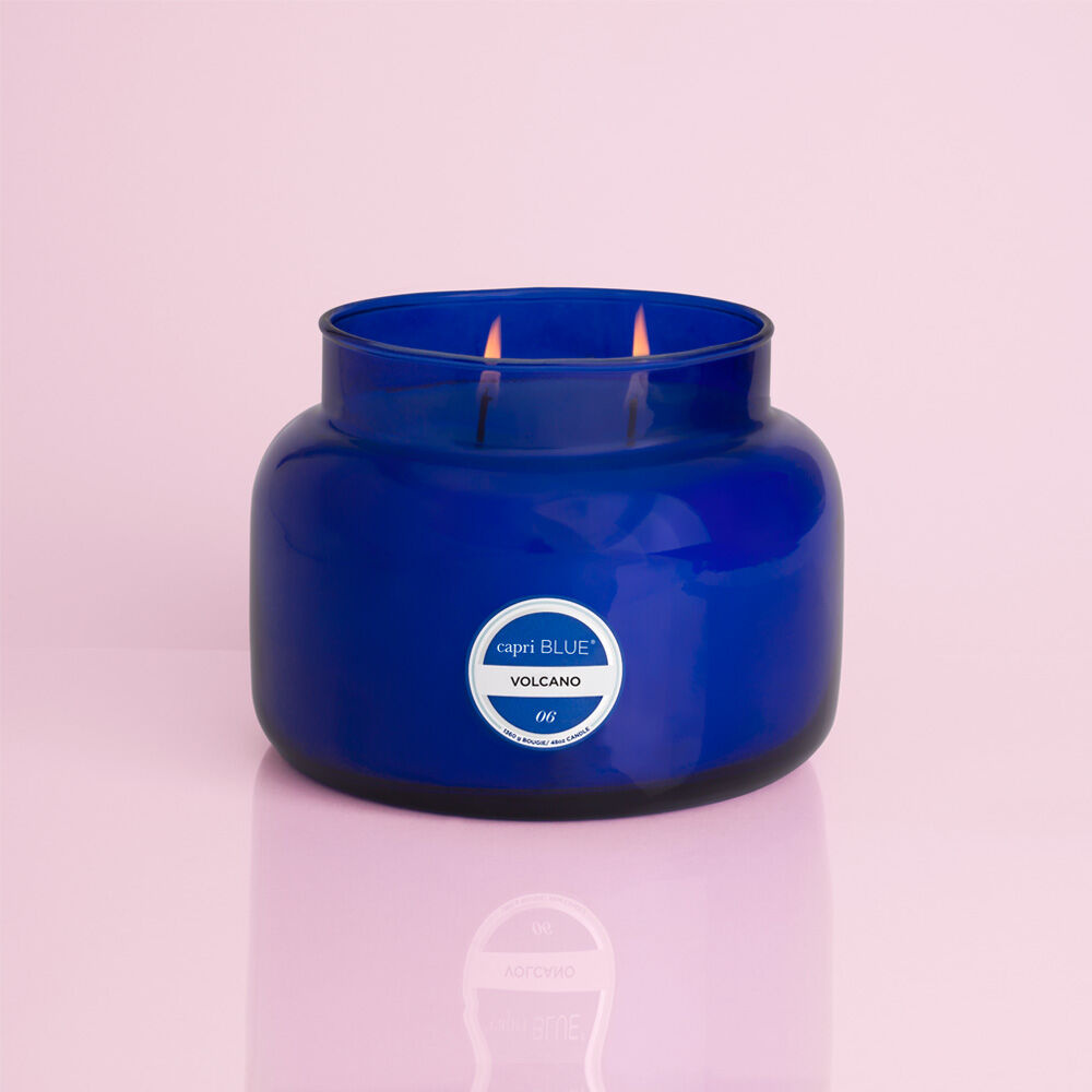 CB Jumbo Blue Jar - Volcano