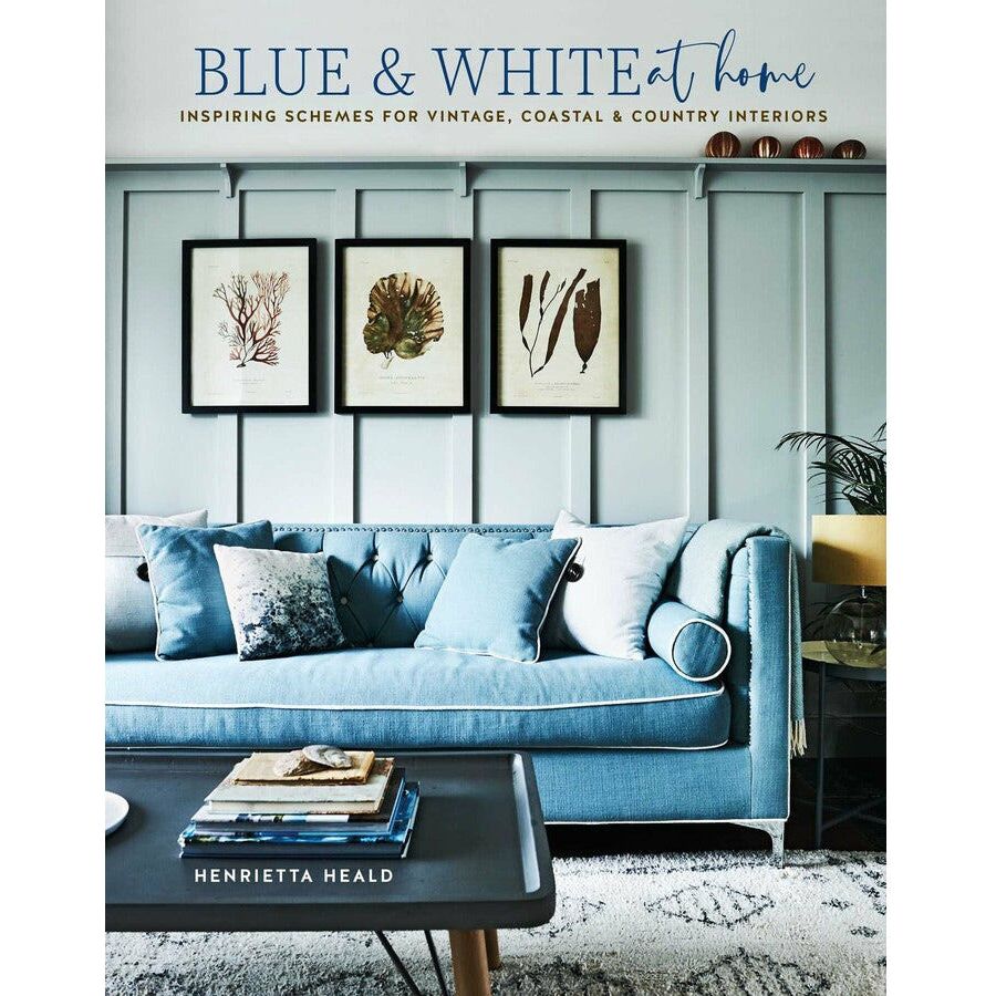 Blue & White At Home