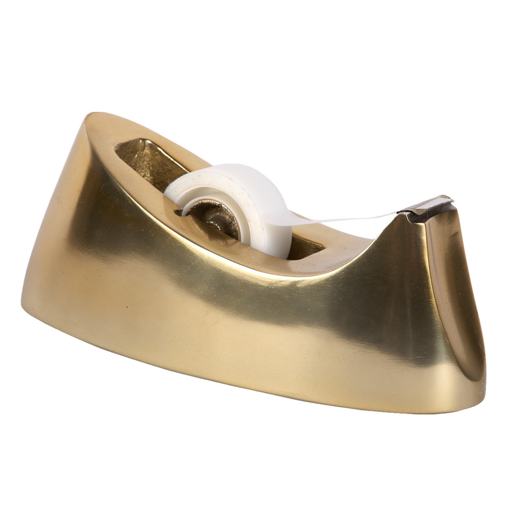 Brass Modernist Tape Dispenser