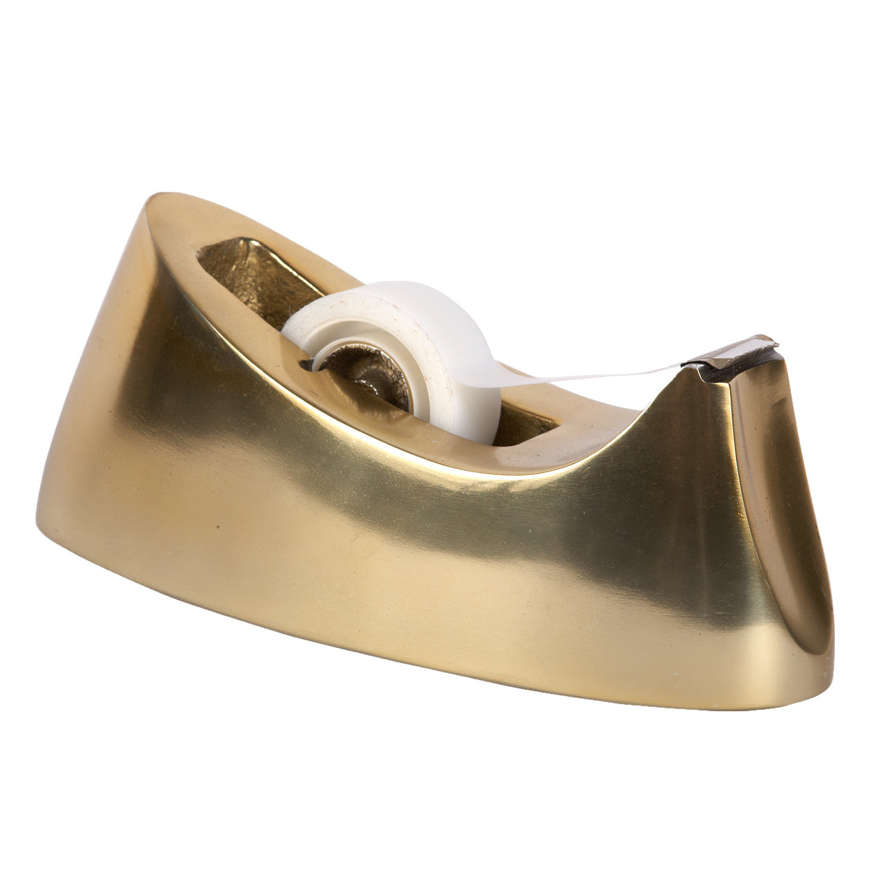 Brass Modernist Tape Dispenser