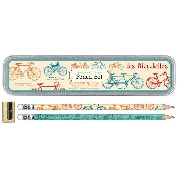 Bicycles Pencil Set