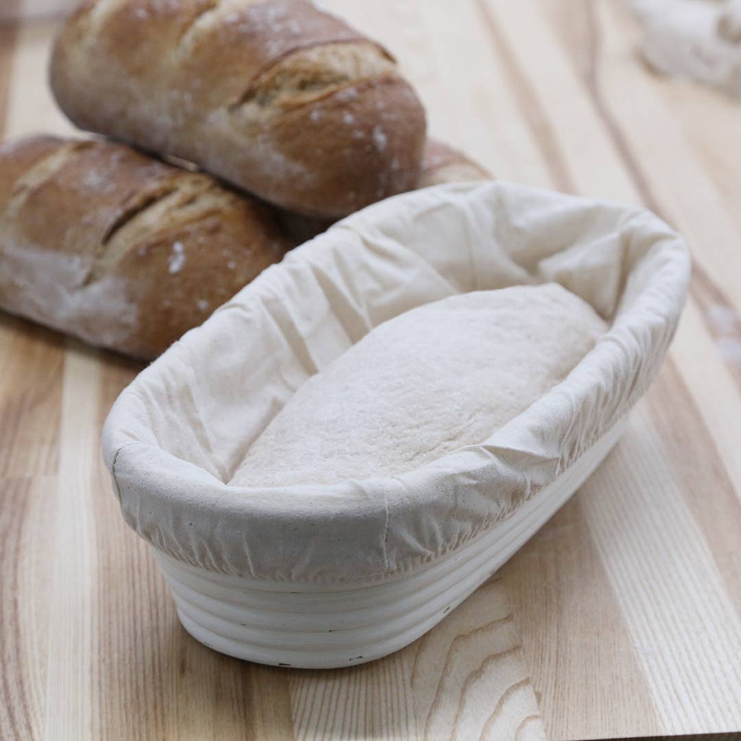 Oblong Proofing Basket & Liner