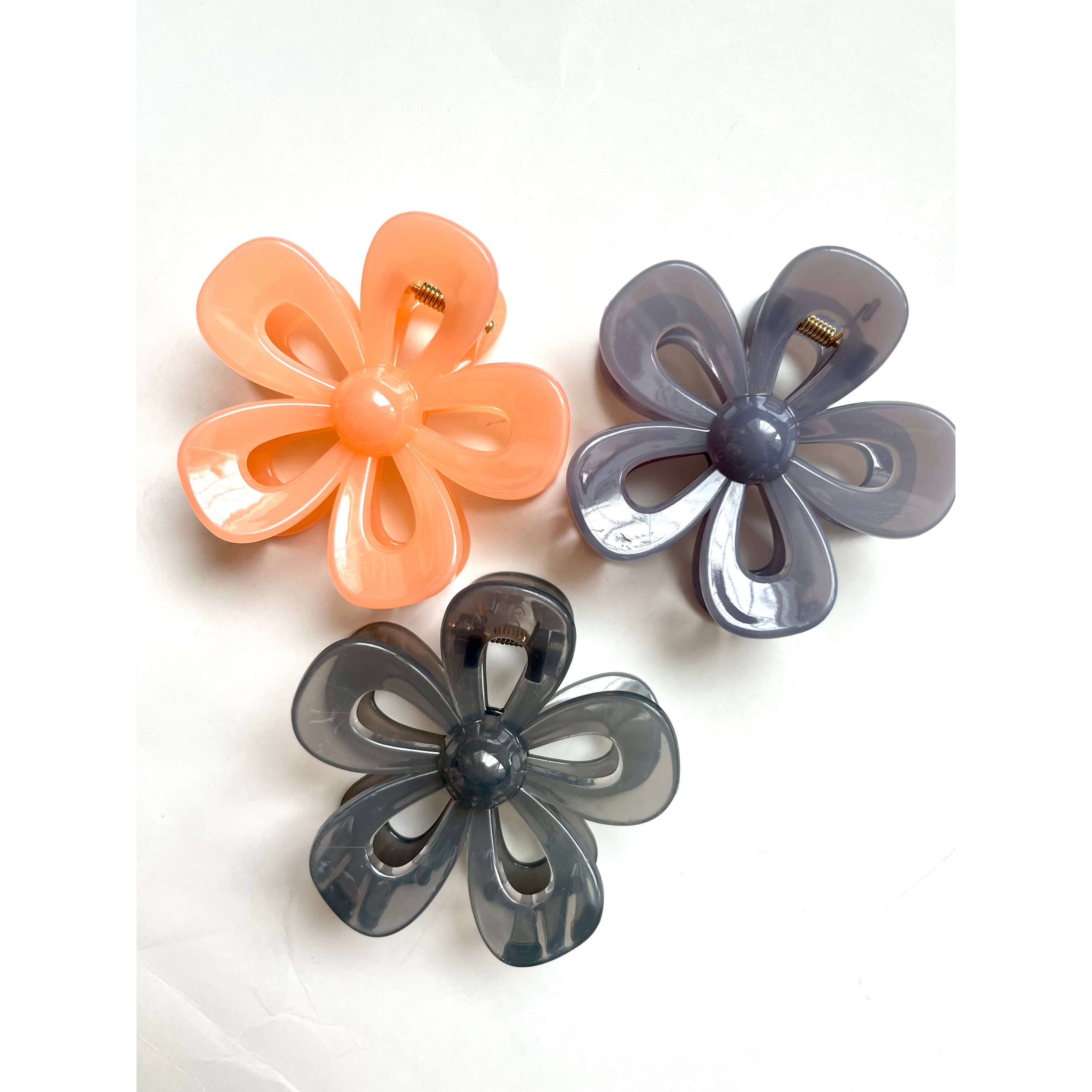 Hair Claw Clips | Flower Hair Claw Clips | Summer