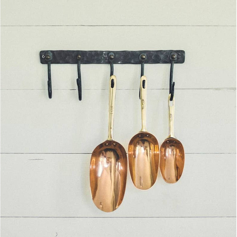 S/3 Copper Measuring Scoops
