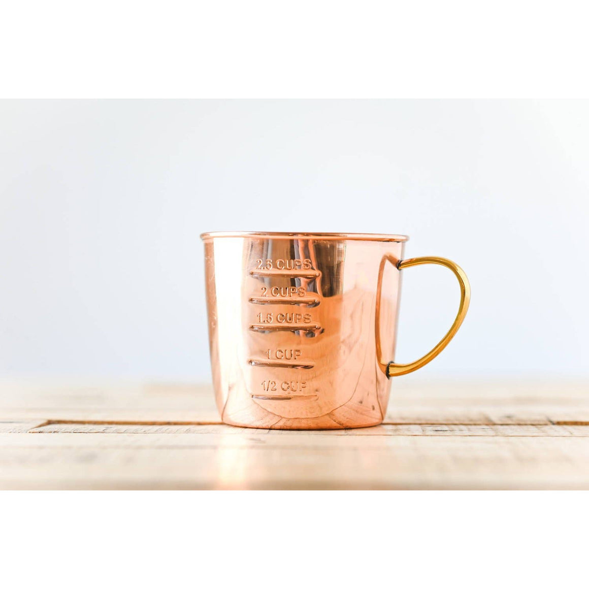 Copper Liquid Measuring Cup - 2.5 Cup