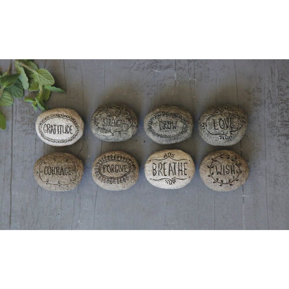 Resin Inspirational Stones