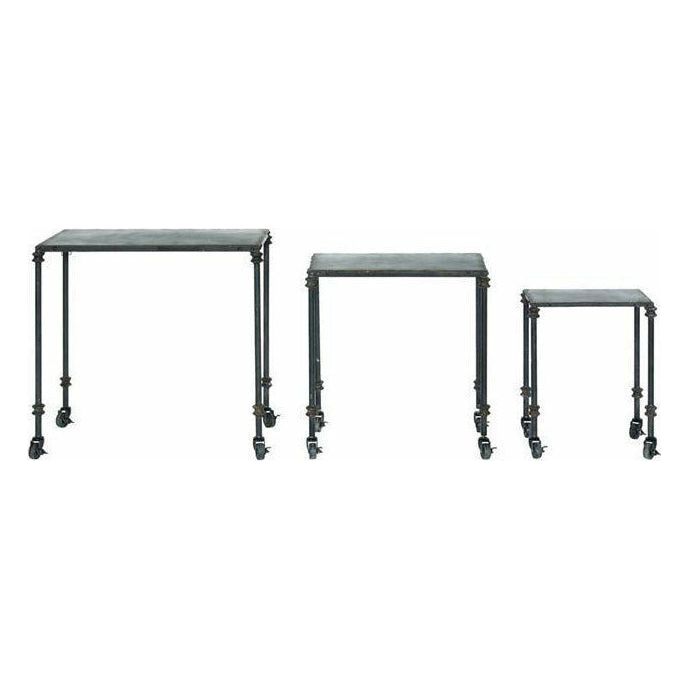 Black Metal Nesting Tables