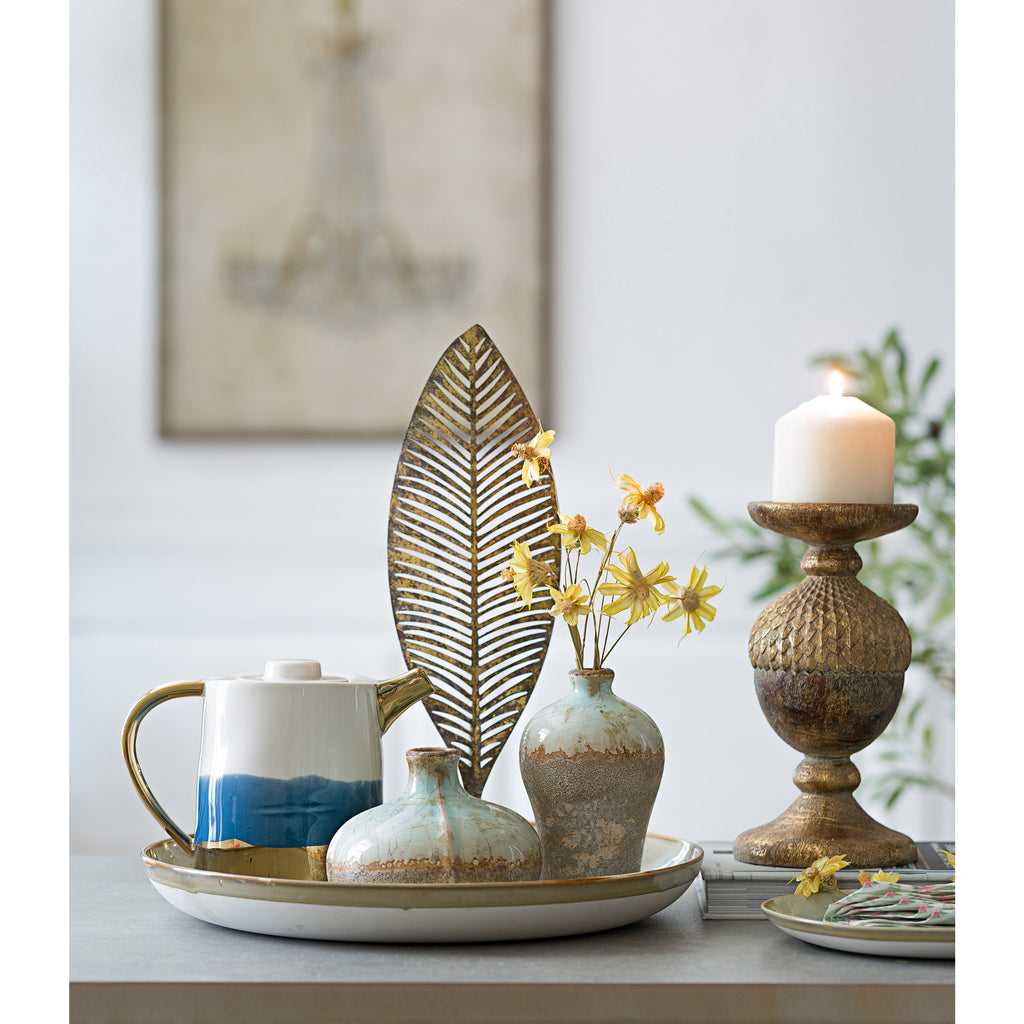 Distressed Finish Terracotta Vase