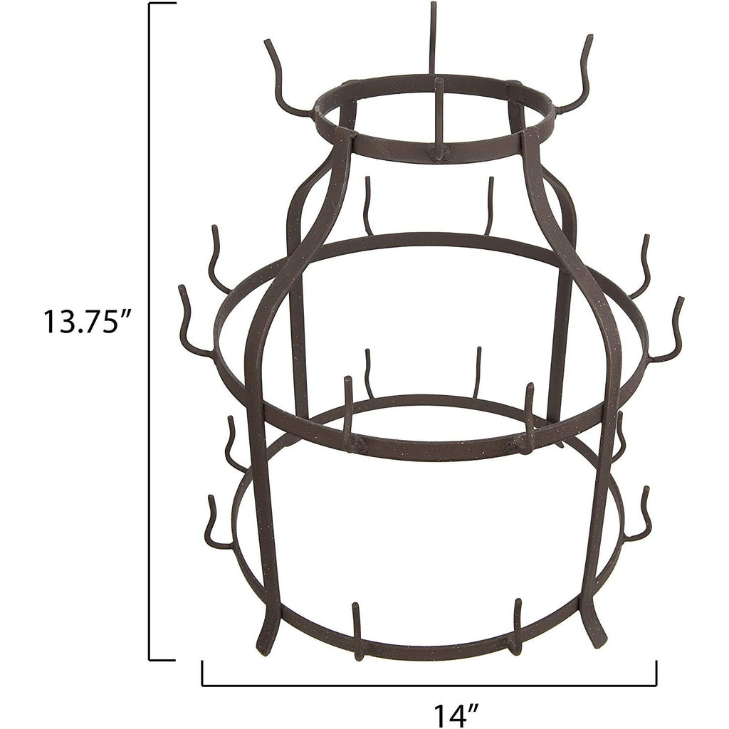 Metal Bottle Holder/Mug Rack