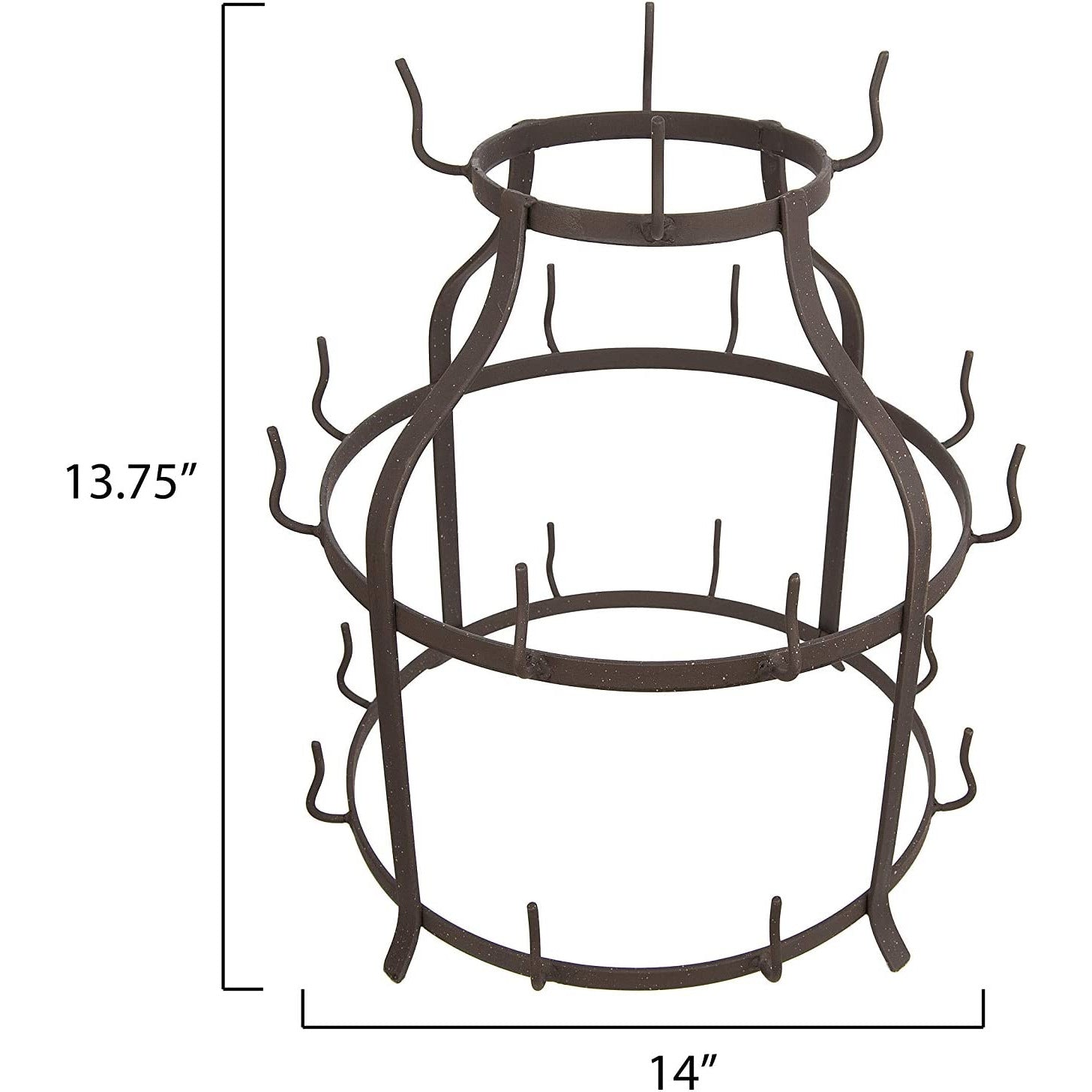 Metal Bottle Holder/Mug Rack