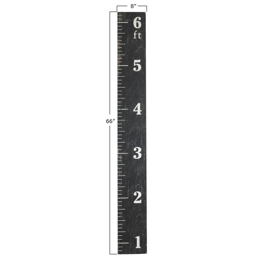 Black Growth Chart w/Ruler