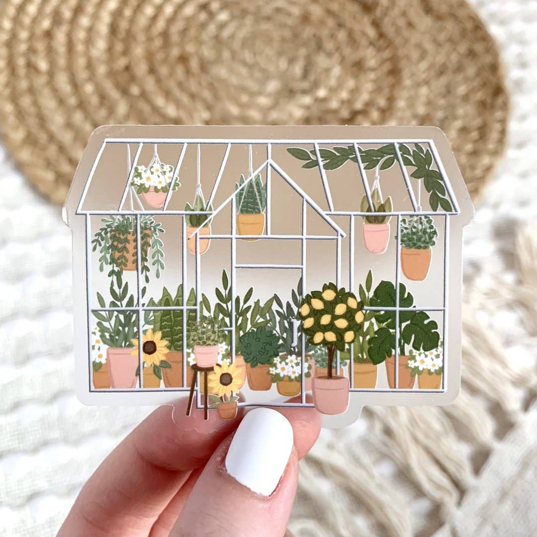 Greenhouse Sticker | Clear