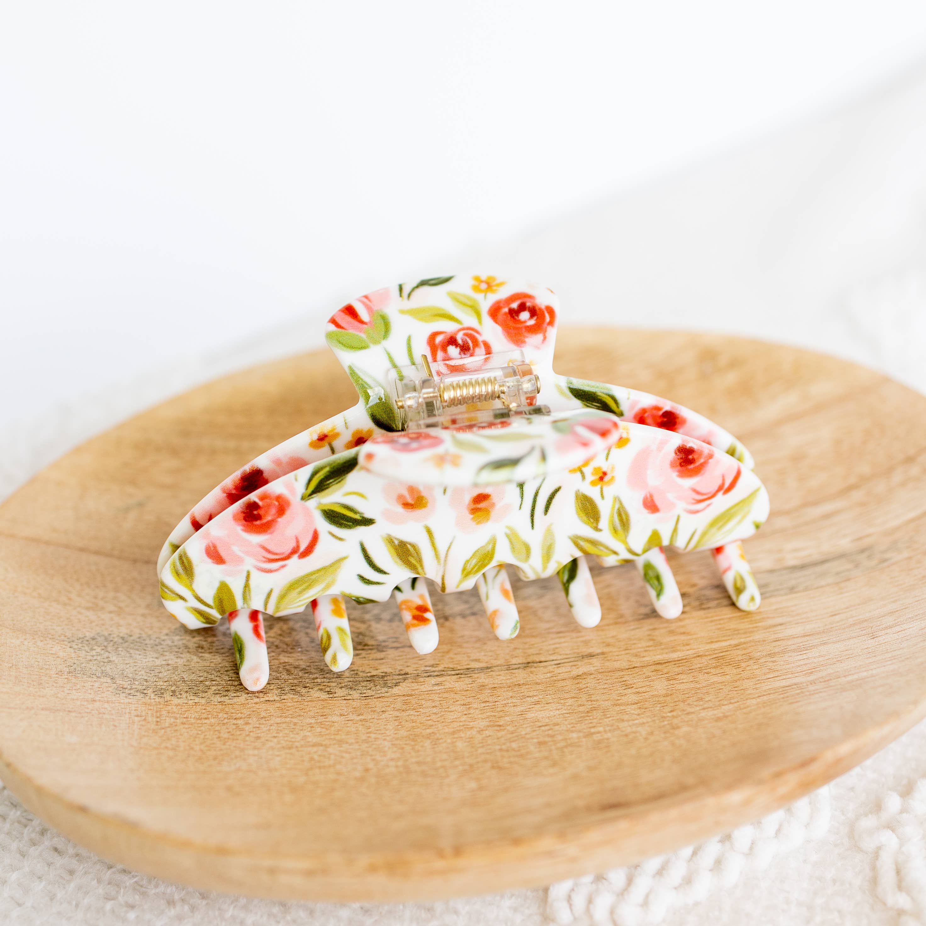 Hair Claw Clip | Spring Garden